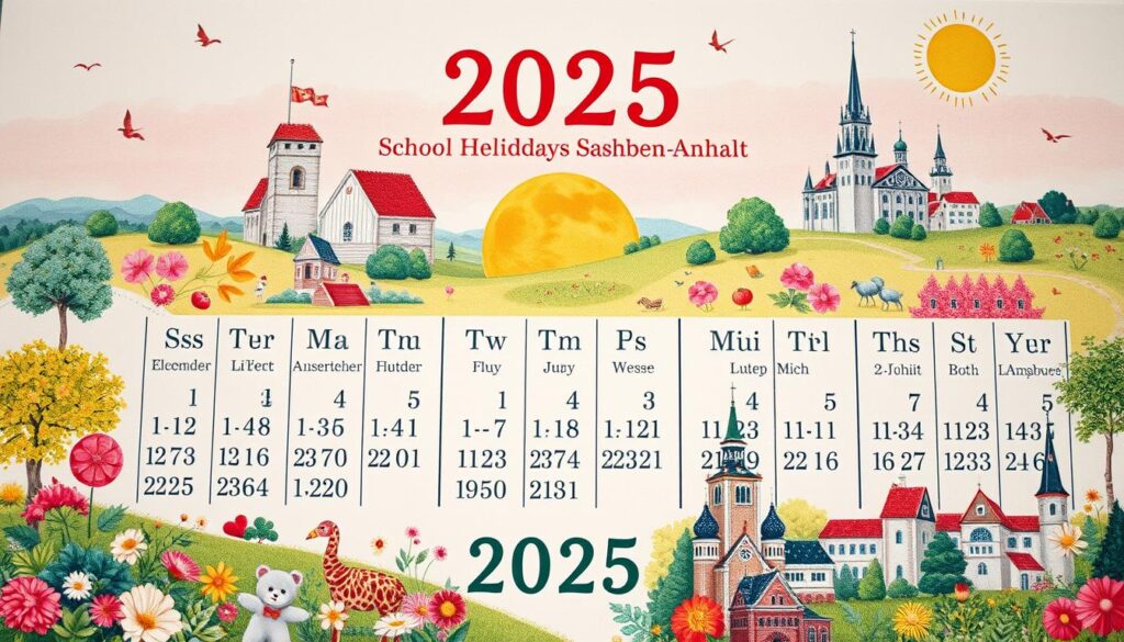 Ferienplan Sachsen-Anhalt 2025