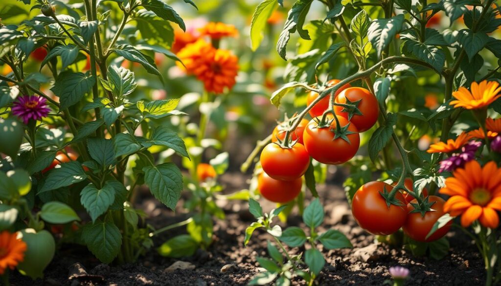 Gute Nachbarn für Tomaten