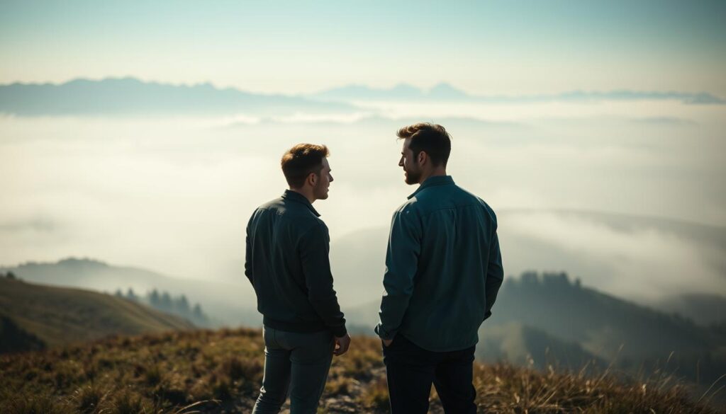 Männer verlieben sich durch Distanz