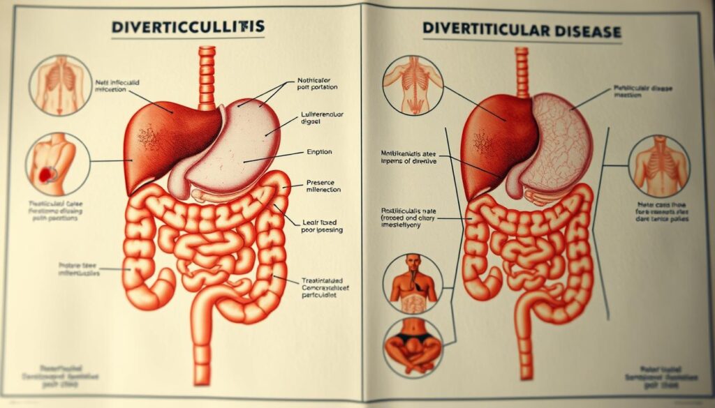 Unterschiede Divertikulitis und Divertikelkrankheit
