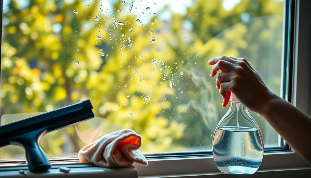 Anleitung für Fensterputzen Schritt für Schritt