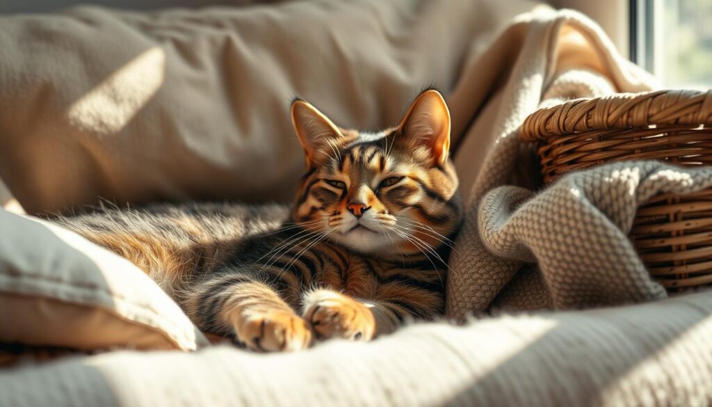 Behaglichkeitszone bei Katzen