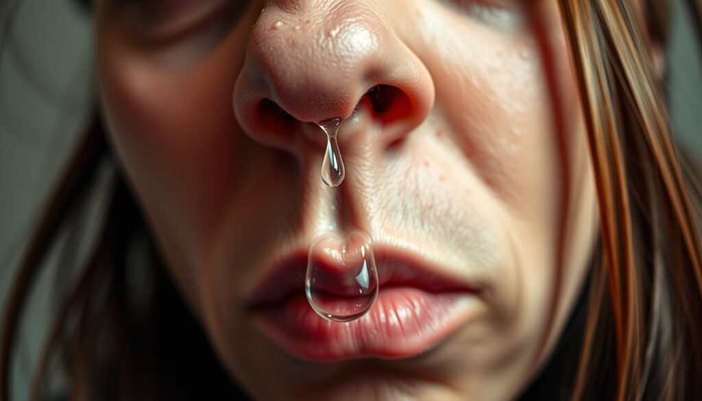 Behandlung bei laufender Nase