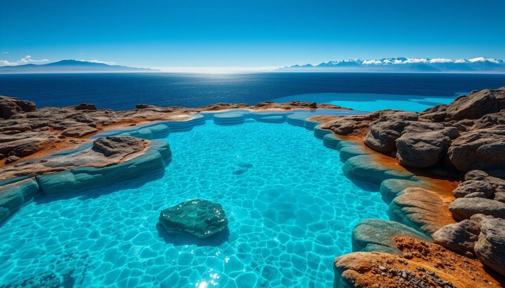 Unterschiedliche Salzgehalte in Meeren