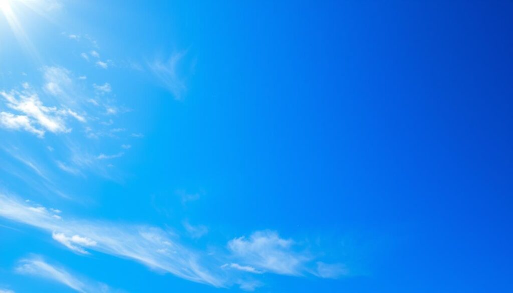 Warum ist der Himmel blau?