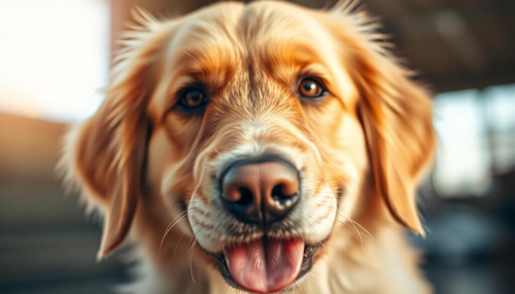 Zuneigung Hund