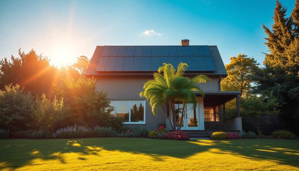 Energieversorgung eines Hauses
